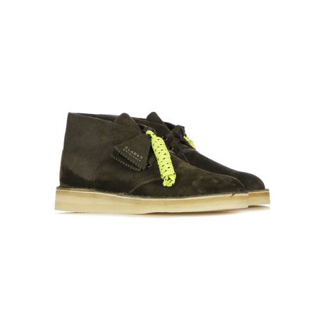 CLARKS Scarpa Lifestyle Uomo Desert Coal Olive Suede da uomo