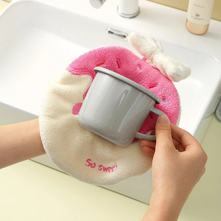 Asciugamano Assorbente Salvietta Asciugatura Rapida Stile Dolci Per Cucina Bagno 10775