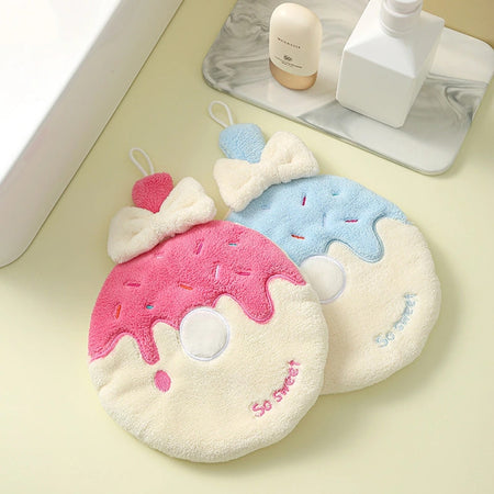 Asciugamano Assorbente Salvietta Asciugatura Rapida Stile Dolci Per Cucina Bagno 10775