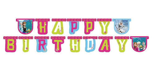 1 FESTONE HAPPY BIRTHDAY TEMA FROZEN