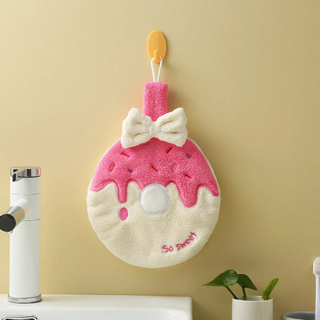 Asciugamano Assorbente Salvietta Asciugatura Rapida Stile Dolci Per Cucina Bagno 10775