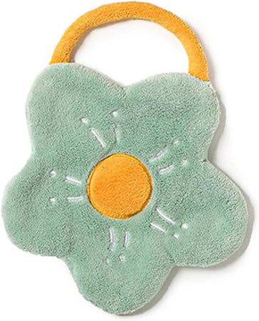 Asciugamano A Fiore Morbido Cordino Portatile Assorbente Per Bagno Cucina Bambini 10776