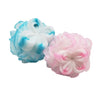Set 2pz Spugna A Rete Esfoliante Retina Doccia Bagno Flower Colorate Marmorizzate 79305