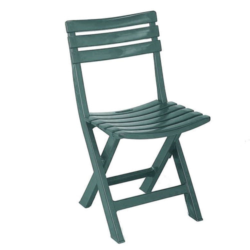 Set 4 Pz Sedia Pieghevole Da Esterno Verde Da Giardino Campeggio Patio Lounge 020775