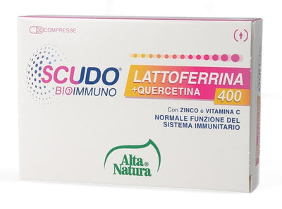 Scudo Bioimmuno Lattoferrina + Quercetina 1040 mg 30 cpr Alta Natura