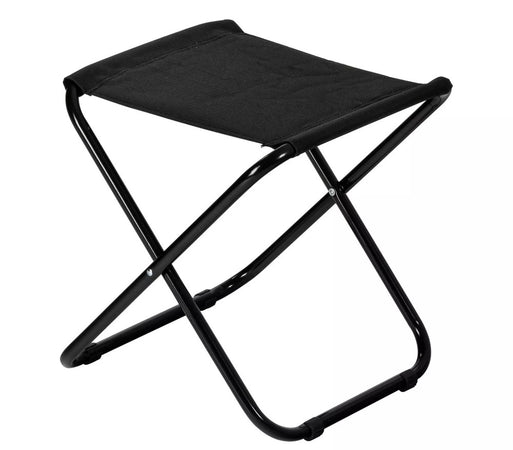 Set 3pz Sgabello Pieghevole In Metallo Tessuto Per Campeggio Pesca Spiaggia Mare 020228