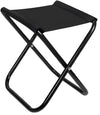 Set 3pz Sgabello Pieghevole In Metallo Tessuto Per Campeggio Pesca Spiaggia Mare 020228