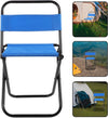 Set 3pz Sedia Pieghevole Da Pesca Campeggio Sgabello Resistente Spiaggia Picnic 023247