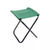 Set 6pz Sgabello Camping Pesca Mini Sedia Spiaggia Pieghevole In Metallo Tessuto 020227