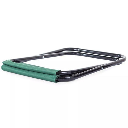 Set 6pz Sgabello Camping Pesca Mini Sedia Spiaggia Pieghevole In Metallo Tessuto 020227