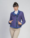 Rebecca - Chiodo Donna Glicine in vero montone Shearling