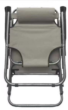 Sdraio Sedia Lettino Relax Prendisole Da Spiaggia Giardino Pieghevole Crema 285003