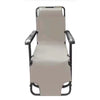 Sdraio Sedia Lettino Relax Prendisole Da Spiaggia Giardino Pieghevole Crema 285003