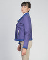 Rebecca - Chiodo Donna Glicine in vero montone Shearling