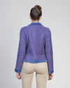 Rebecca - Chiodo Donna Glicine in vero montone Shearling