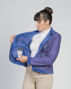 Rebecca - Chiodo Donna Glicine in vero montone Shearling