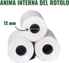 Kit 10 Rotoli Pos In Carta Termica 57mmx20mt Universali Compatibili Con Dispositivi Pos