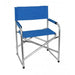 Sedia Regista Blu In Alluminio Per Mare Pesca Spiaggia Giardino Pieghevole 490005