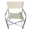 Sedia Regista Crema In Alluminio Per Mare Pesca Spiaggia Giardino Pieghevole 490006
