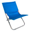 Spiaggina In Tessuto Oxford Blu Pieghevole Sedia Per Mare Campeggio Portatile 281050
