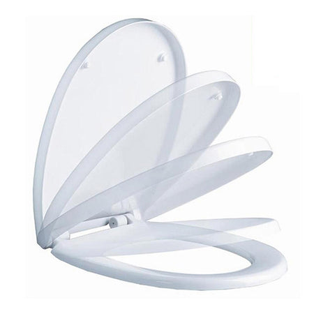 COPRIWATER SEDILE RICAMBIO WC UNIVERSALE PER SANITARI BAGNO CHIUSURA RALLENTATATO