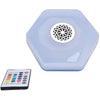 Luce E27 Led Bluetooth Altoparlante Forma Disco Volante Colorato Rgbw Telecomando