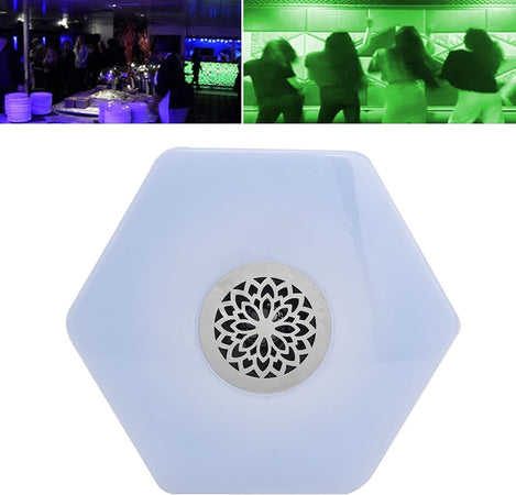 Luce E27 Led Bluetooth Altoparlante Forma Disco Volante Colorato Rgbw Telecomando