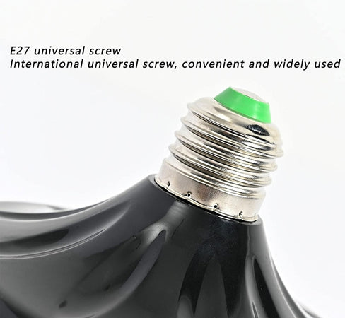 Luce E27 Led Bluetooth Altoparlante Forma Disco Volante Colorato Rgbw Telecomando