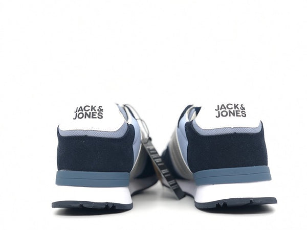 JACK &amp; JONES Sneaker uomo mesh combo blue fog