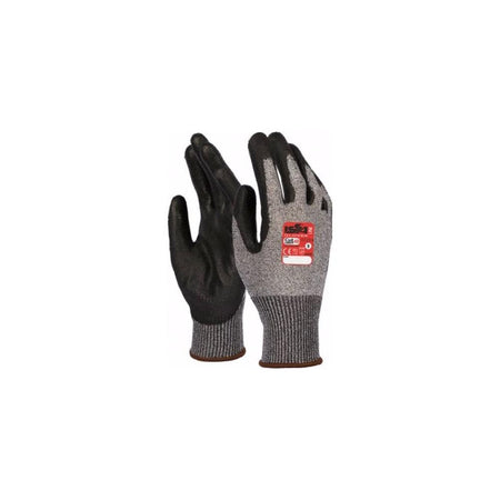 Issaline Guanti lavoro antitaglio Grigio/Nero