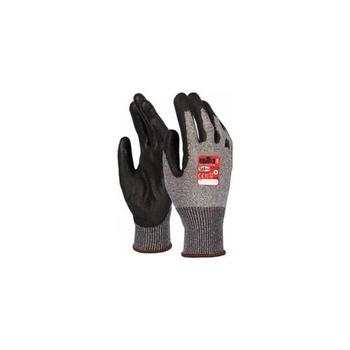 Issaline Guanti lavoro antitaglio Grigio/Nero