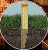 Set 6 Pz Torcia In Bambù Naturale 120 Cm Da Giardino Per Esterni Con Stoppino 011843