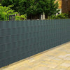 Frangivista Rotolo Verde Pvc Per Balconi Ringhiere Recinzioni Protezione 19cmx35mt 06267