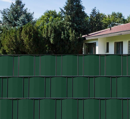 Frangivista Rotolo Verde Pvc Per Balconi Ringhiere Recinzioni Protezione 19cmx35mt 06267