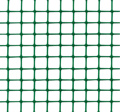 Set 3pz Rete Plastica Protettiva Verde 0,5x5mt Cancelli Recinzioni Balconi Maglia 16mm 219788