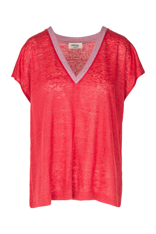 OTTOD'AME Ottod'ame - T-shirt - 450382 - Lampone da donna