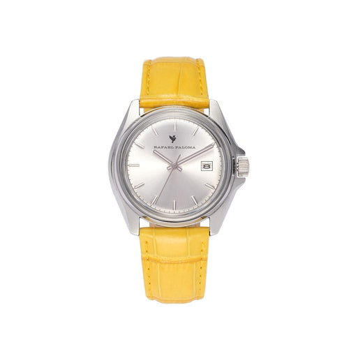 RAFAEL PALOMA OROLOGIO BILBAO + CINTURINO GIALLO