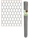 Rete Metallica Zincata A Maglia Esagonale 16mm 1x10mt Recinzione Protezione Grn61 04318