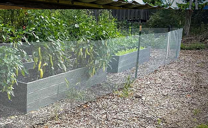 Rete Metallica Zincata 1.5x3mt Recinzione Protezione Alberi Giardino Animali 020250