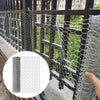 Set 3pz Rete Metallica Zincata Maglia Esagonale 0.5x3mt Recinzione Protezione 020253