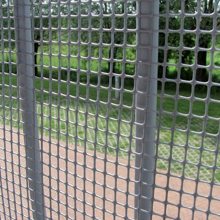 Rete Di Plastica Protettiva 1 X 5 Mt Grigio Per Cancelli Recinzioni Balconi 206614