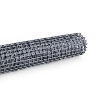 Rete Di Plastica Protettiva 1 X 5 Mt Grigio Per Cancelli Recinzioni Balconi 206614