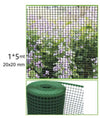 Rete Protettiva In Plastica Per Aiuole 1x5 Mt A Maglia Quadrata 20x20 Mm Grn64 62838