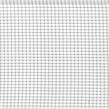 Set 3pz Rete Protettiva In Plastica Per Aiuole Bianca 1x3mt A Maglia Quadra 5x5mm 76386