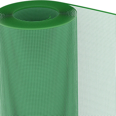Rete Protettiva In Plastica Per Aiuole 1 X 5 Mt A Maglia Quadrata 5x5 Mm 016353