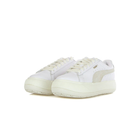 PUMA Scarpa Bassa Donna Suede Mayu' Leather White/marshmallow da donna