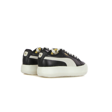 PUMA Scarpa Bassa Donna Suede Mayu' Leather Black/marshmallow da donna