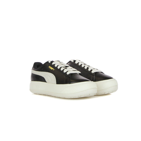 PUMA Scarpa Bassa Donna Suede Mayu' Leather Black/marshmallow da donna