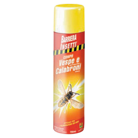 750 ML INSETTICIDA ANTI VESPE COMPO SCHIUMA SPRAY ELIMINA STERMINA API VESPA PRONTO ALL' USO BARRIERA