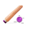 Vibratore Donna Realistico Maxi Waves of Pleasure Flexible Vibrator 25,5 cm